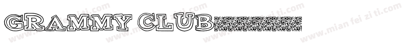 GRAMMY CLUB字体转换